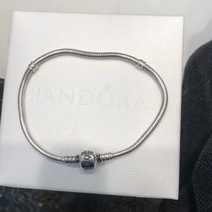 Pandora Sterling sliver snake bracelet